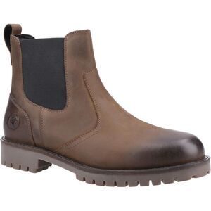 Cotswold Mens Bodicote Leather Chelsea Boots / Brown